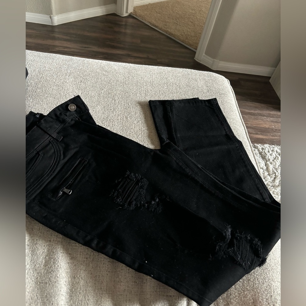 Fashion nova black jeans